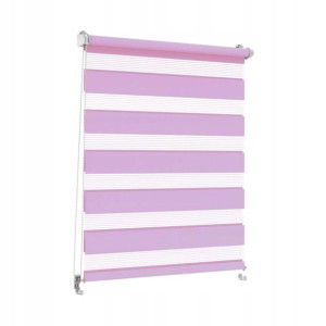 Roleta dzień noc Classic Click 88.5 x 215 cm wrzosowa