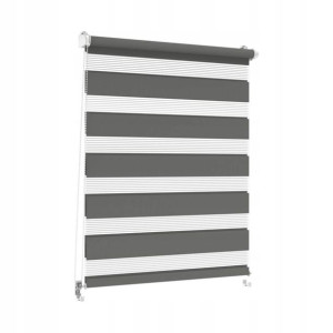 Roleta dzień noc Classic Click 56 x 215 cm stalowa