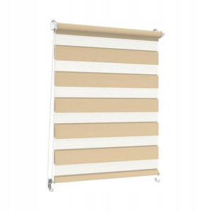Roleta dzień noc Classic Click 53.5 x 215 cm latte