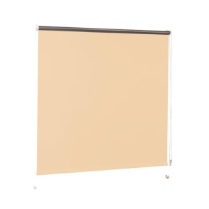 Roleta zaciemniająca Blackout 52 x 160 cm kremowa Inspire