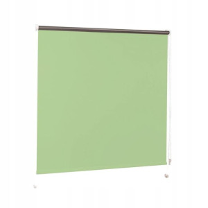 Roleta zaciemniająca Blackout 48 x 160 cm zielona Inspire
