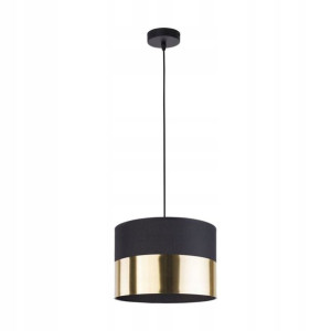 Lampa wisząca Londyn czarno-złota E27 TK Lighting