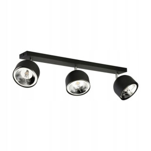 Listwa reflektorowa Altea czarna 3 x GU10 TK Lighting