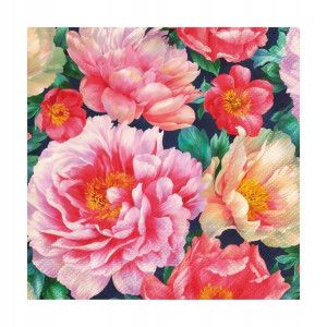 Serwetki Peonies Bloom 33 x 33 cm 20 szt.