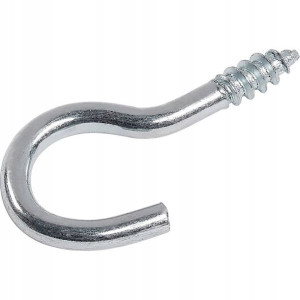 LUX-TOOLS Hak otwarty ocynk 40x2,7mm 7szt