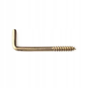 Lux-Tools Hak kątowy mosiądz 2,8x30mm 6szt.