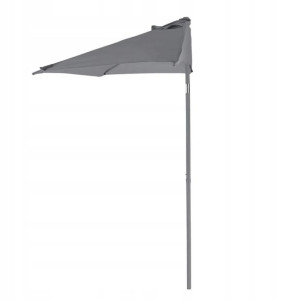 Parasol półokrągły GoodHome Carambole szary