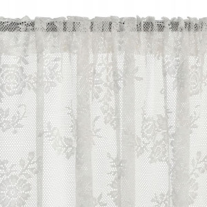 Firana biała klasyczna 1x140x300 biały