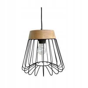Lampa wisząca NIDO czarna E14 LIGHT PRESTIGE