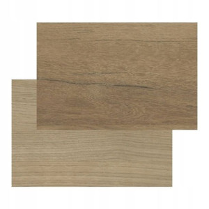 Panel przyblatowy laminowany 0,3 x 60 x 200 cm dąb rustykalny / jasne drewn