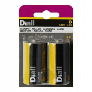 baterie alkaliczne Diall D 2 szt.