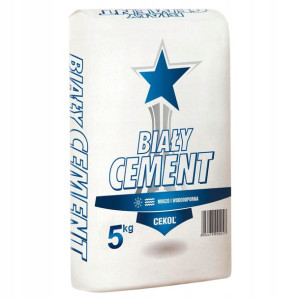 Cekol Cement biały 5 kg