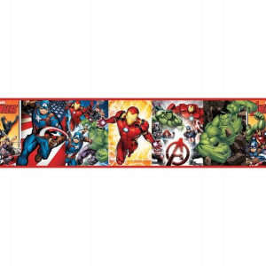 Pasek samoprzylepny Marvel Braya multikolor