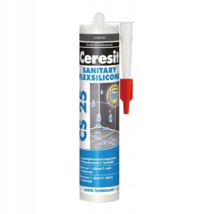 Silikon sanitarny Ceresit CS 25 grafitowy 280 ml