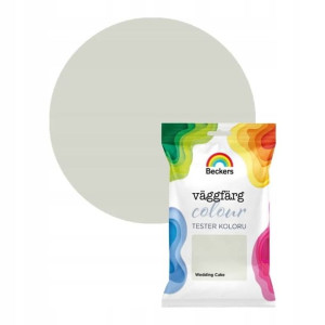 Tester farby Beckers Vaggfarg Colour wedding cake 0,05 l