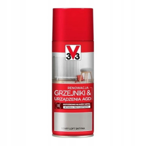 Spray V33 AGD szary loft satyna 0,4 l