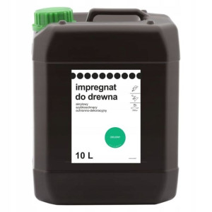 Impregnat do drewna zielony 10 l