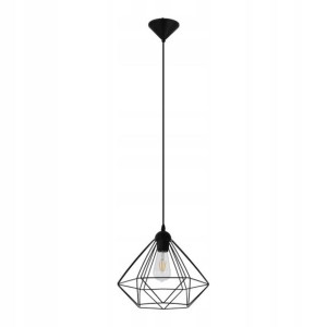 Lampa wisząca GoodHome Smertrio 1-punktowa E27 IP20 33 cm czarna
