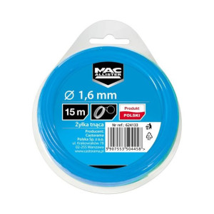 Żyłka tnąca MacAllister 1,6 mm x 15 m okrągła