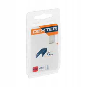 Zszywki TYP53 2400 szt. 11.4 / 6 mm DEXTER