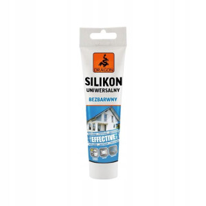Silikon UNIWERSALNY 100 ml Bezbarwny DRAGON