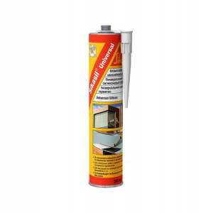 Silikon uniwersalny SIKASIL UNIVERSAL 300 ml Bezbarwny SIKA