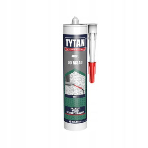 Akryl DO FASAD 280 ml Biały TYTAN