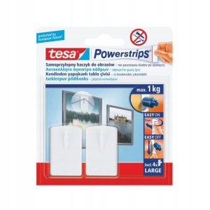 Haczyk ścienny POWERSTRIPS TESA