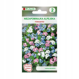 Niezapominajka alpejska MIESZANKA nasiona tradycyjne 0.5 g W. LEGUTKO