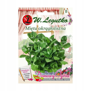 Mięta okrągłolistna nasiona tradycyjne 0.1 g W. LEGUTKO