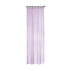 Firana na taśmie Atria 140 x 260 cm fioletowa Inspire