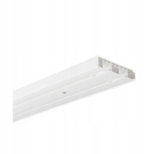 Szyna sufitowa 2-torowa 200 cm PVC INSPIRE