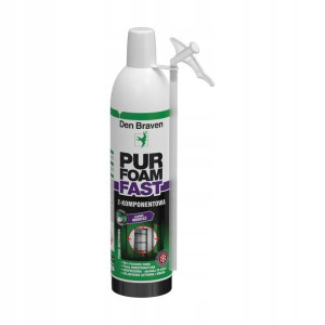 Piana montażowa PUR FOAM FAST 400 ml 2-komponentowa DEN BRAVEN