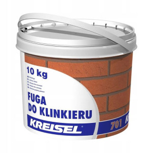 Fuga do klinkieru 701 Szara 10 kg KREISEL
