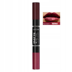 AVON Podwójna szminka w płynie Red Alert