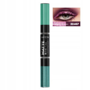 AVON Podwójny cień w płynie Mulberry Dream