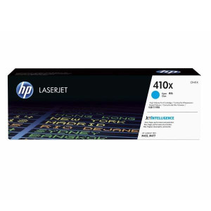 HP oryginalny toner CF411X, cyan, 5000s, HP 410X, high capacity, HP LJ Pro