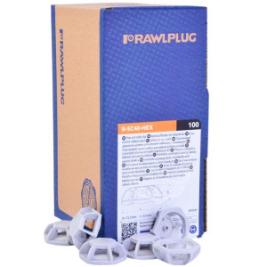 Rawlplug Uchwyt Do Opaski Zaciskowej Sc40-hex 100x