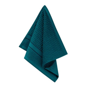 Turkusowy Ręcznik Welurowy Velvet 30x30 100% bawełna