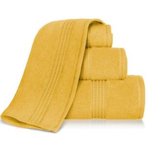 Musztardowy Ręcznik Bawełniany 70x140 450g/2