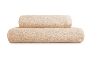 Beżowy Ręcznik Bawełniany 70x140 500g/2