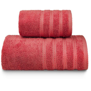 Czerwony Ręcznik Bawełniany 70x140 500g/2