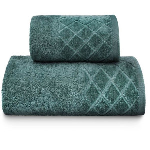 Turkusowy Ręcznik Bawełniany 70x140 Welur 500g/2
