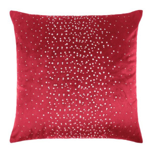 Czerwona Poszewka Velvetowa 45x45