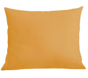 Musztardowa Poszewka Bawełniana 70x80 Jednokolorowa