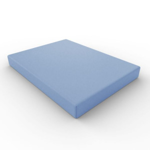 Błękitne Prześcieradło Jersey Z Gumką 140x200
