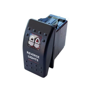 Włącznik carling REVERSE LIGHTS offroad led czerwony