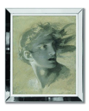  Obraz w lustrzanej ramie do wnętrz Art Deco 51x61cm