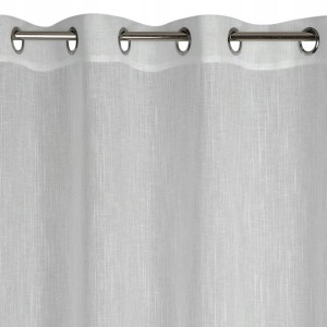 Firana Carla 140x250 cm na przlotkach EUROFIRANY