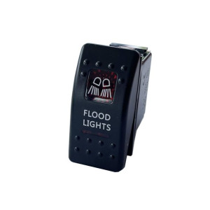 Włącznik carling FLOOD LIGHTS offroad led czerwony
